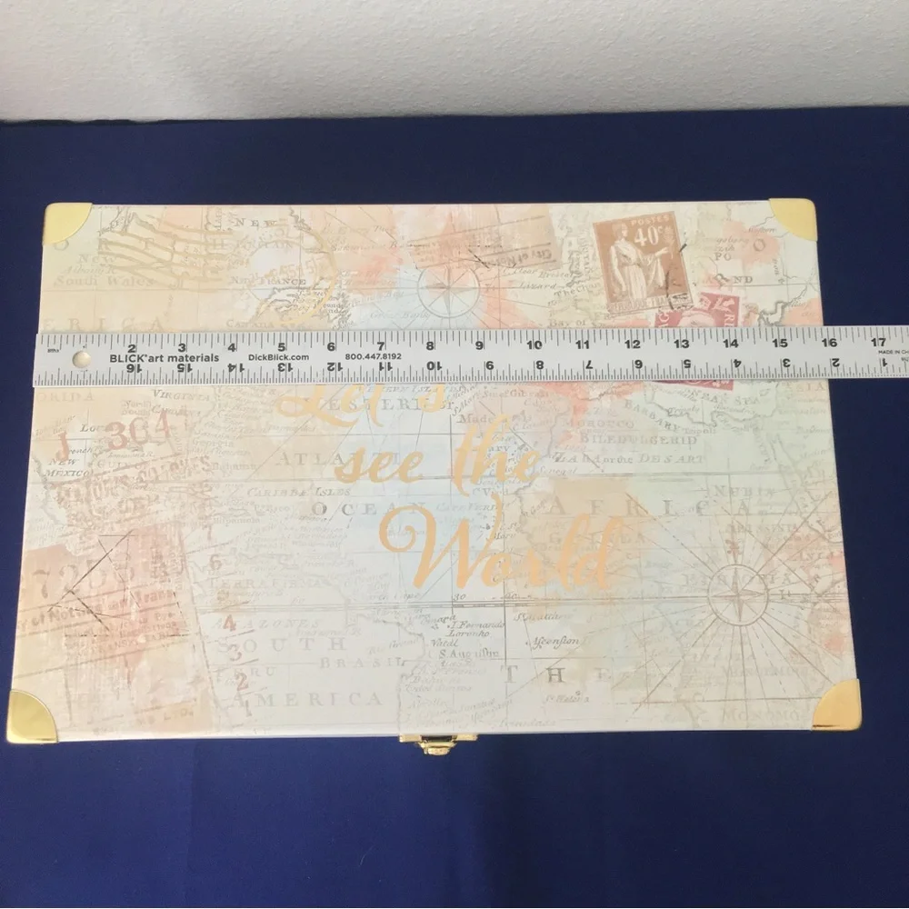 Decorative Luggage Storage Box / Suitcase Box Trunk